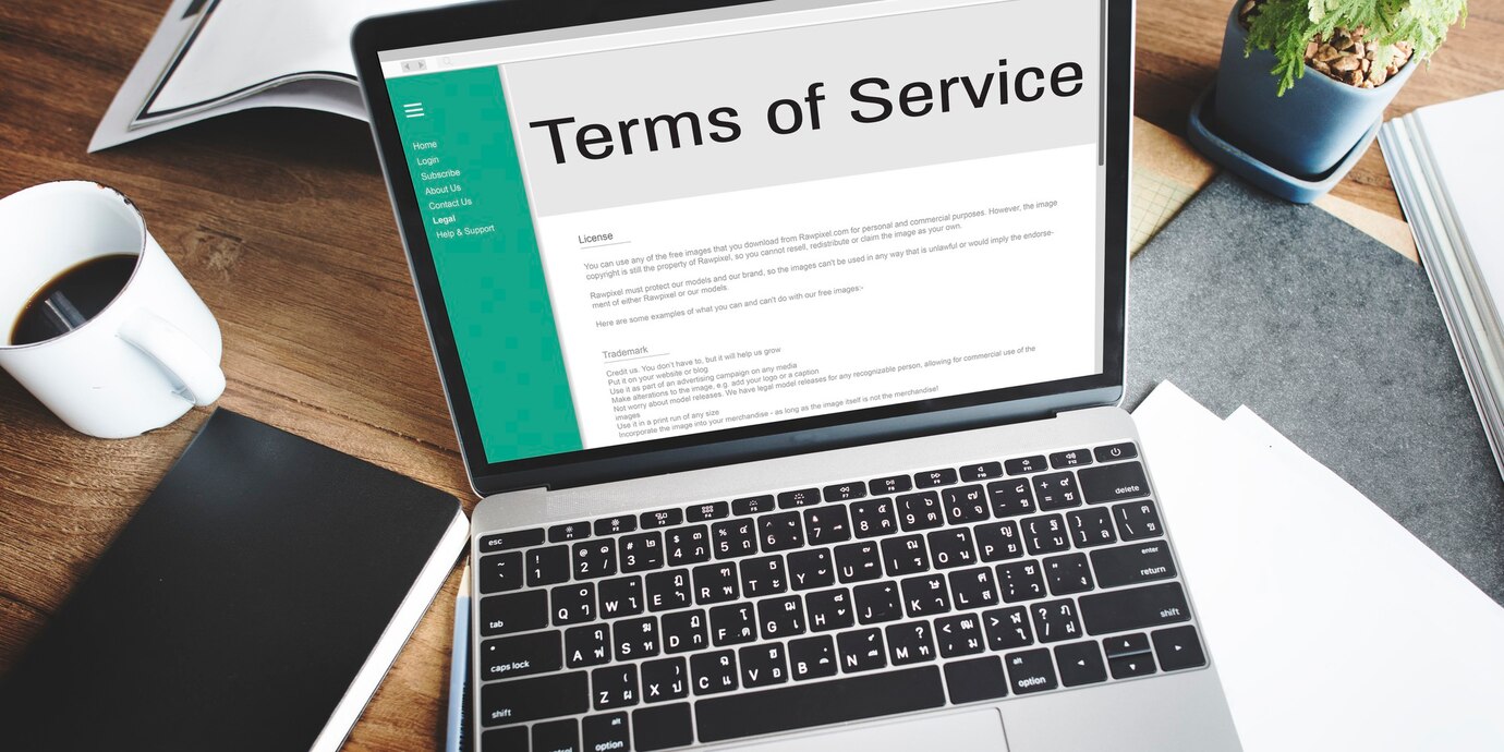 our terms and conditions