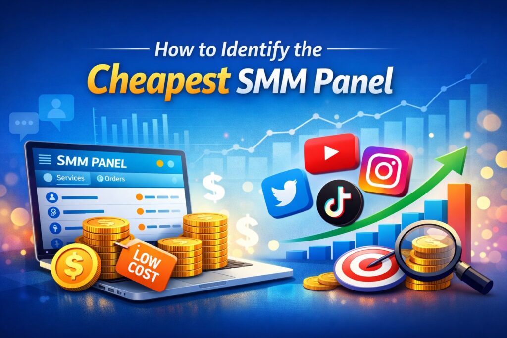 How to Identify the Cheapest SMM Panel in 2026